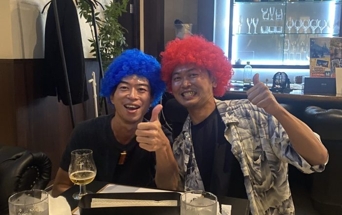 幹事の代表と山田さん