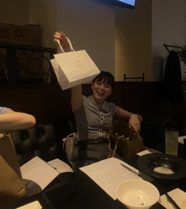 景品ゲットの高村さん