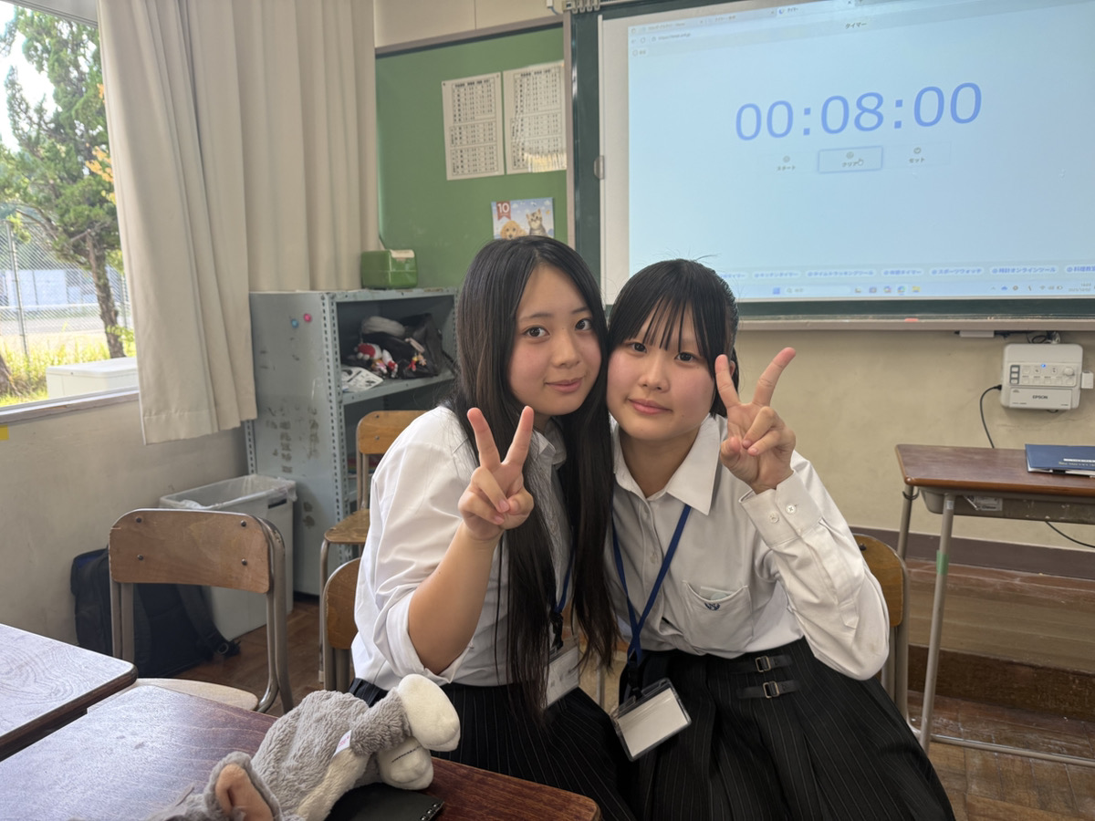 丹生高校の探究女子