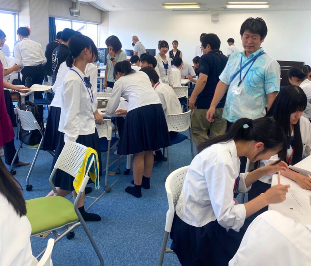 羽水高校の探究授業
