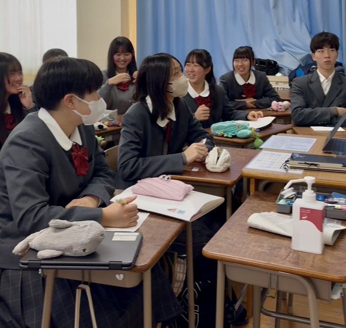 福井商業高校の探究講義